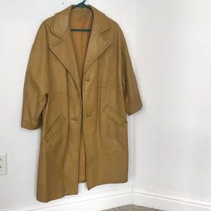 Vintage Real leather Coat
